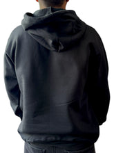 Cargar imagen en el visor de la galería, Sudadera LOKO7 letras cascara de mandarina black (envio gratis)
