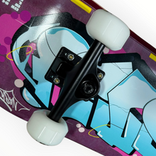 Cargar imagen en el visor de la galería, Patineta Nasty graff morado (envio y llave gratis) (copia 2)