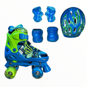 Patines jingfeng quad kit  azul (envió gratis)