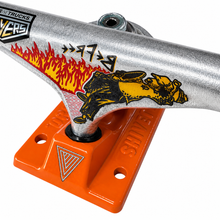 Cargar imagen en el visor de la galería, Truck SHIVER be free  plata naranja 147 (ideal tabla 8 a 8.2)
