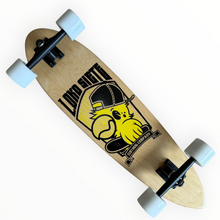 Cargar imagen en el visor de la galería, Mini Longboard PINTAIL  LOKO7 perico ruedas blancas (envio + llave gratis)
