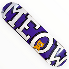 Cargar imagen en el visor de la galería, Tabla MEOW letras morado  (LIJA + ENVIO GRATIS)

