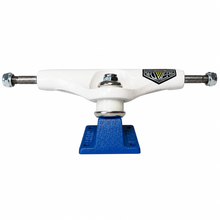 Cargar imagen en el visor de la galería, Truck SHIVER ugly boy blanco azul 149mm (ideal tabla 8.2 a 8.5).
