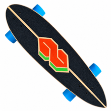 Cargar imagen en el visor de la galería, Mini Longboard PINTAIL  LOKO7 perico (envio + llave gratis)

