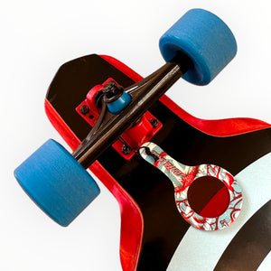 longboard santa cruz 3d  (envio + llave gratis)