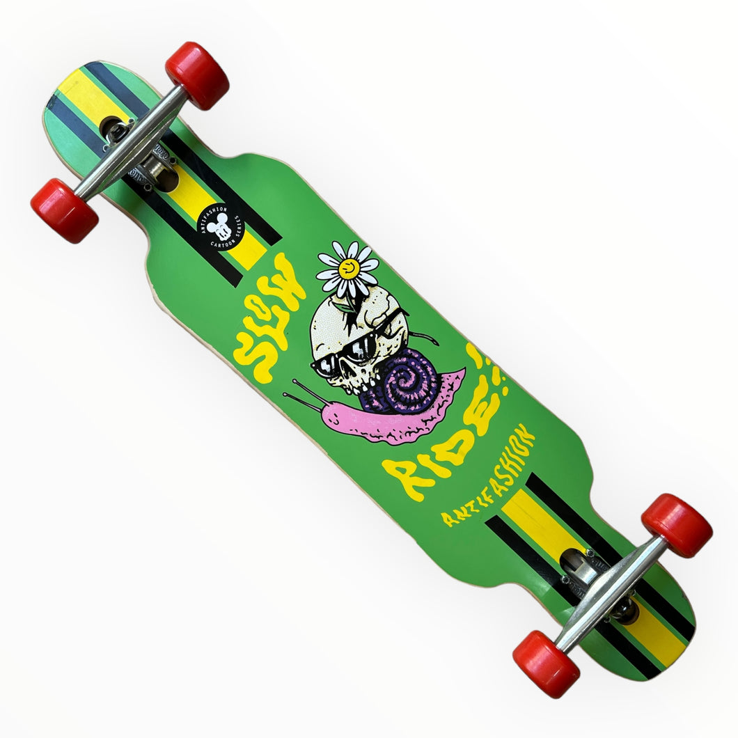 Longboard anti Slow life 2 (envio + llave gratis)