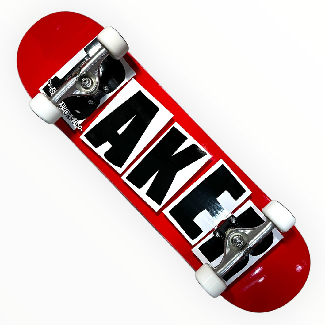 Patineta BAKER logo red (llave + envio gratis) *video