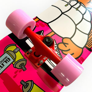Patineta GLITCH principiante Graf  (llave + envio gratis) OFERTA DEL MES