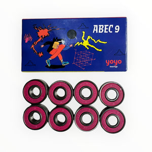 Baleros YOYO abec 9 rosa