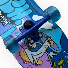 Cargar imagen en el visor de la galería, Patineta GLITCH Letras azul (llave + envio gratis)
