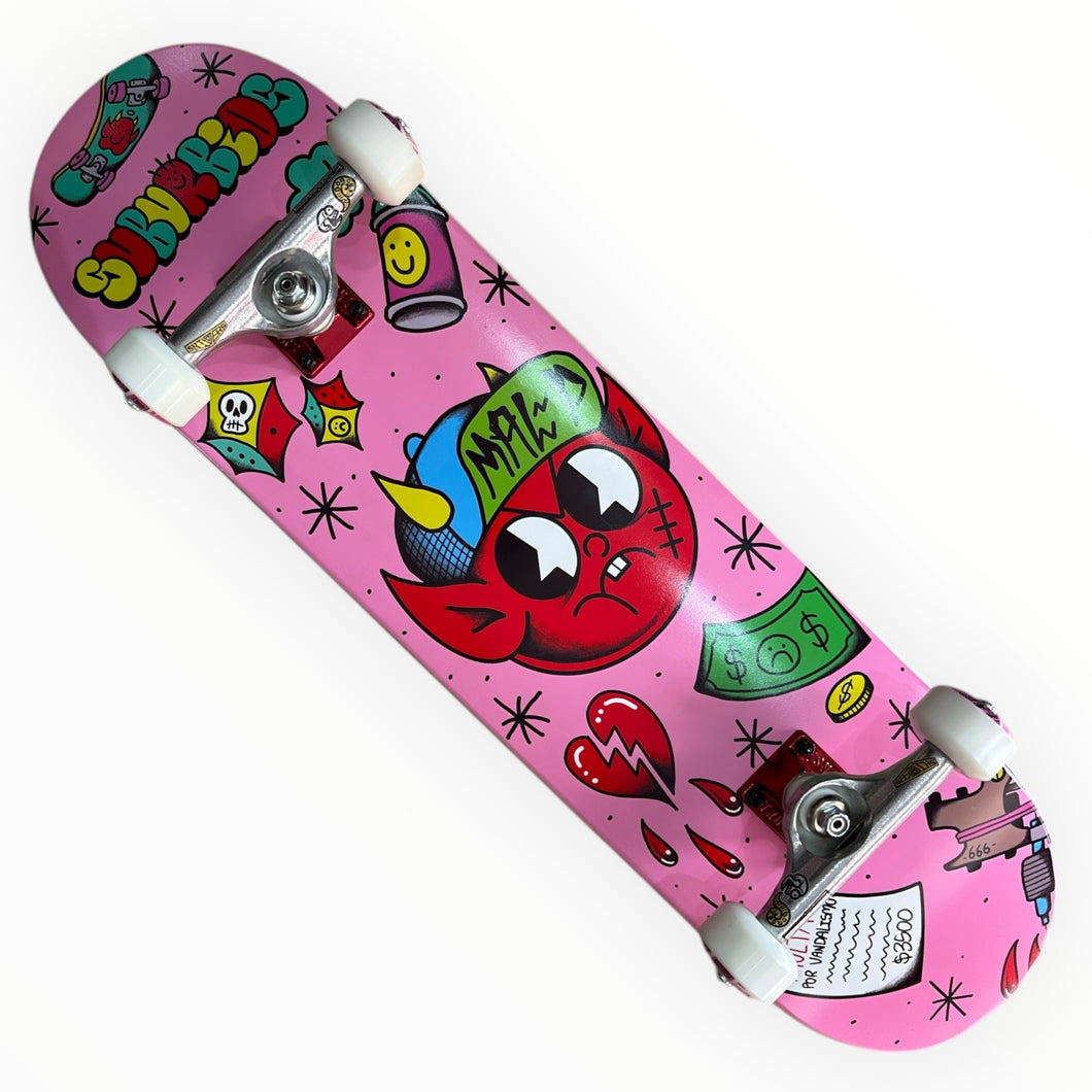 Patineta SUBURBIOS pink (llave + envio gratis)