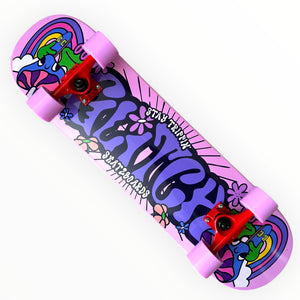 Patineta GLITCH principiante letras  (llave + envio gratis) OFERTA DEL MES
