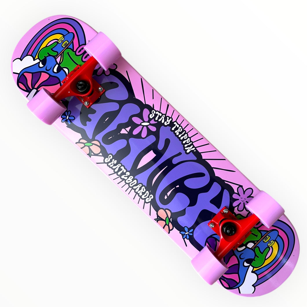 Patineta GLITCH principiante letras  (llave + envio gratis) OFERTA DEL MES