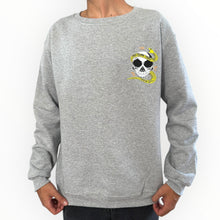 Cargar imagen en el visor de la galería, Sudadera LOKO7 snake crew neck gris
