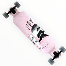 Cargar imagen en el visor de la galería, Longboard SAN CLEMENTE pink (envio + llave gratis).
