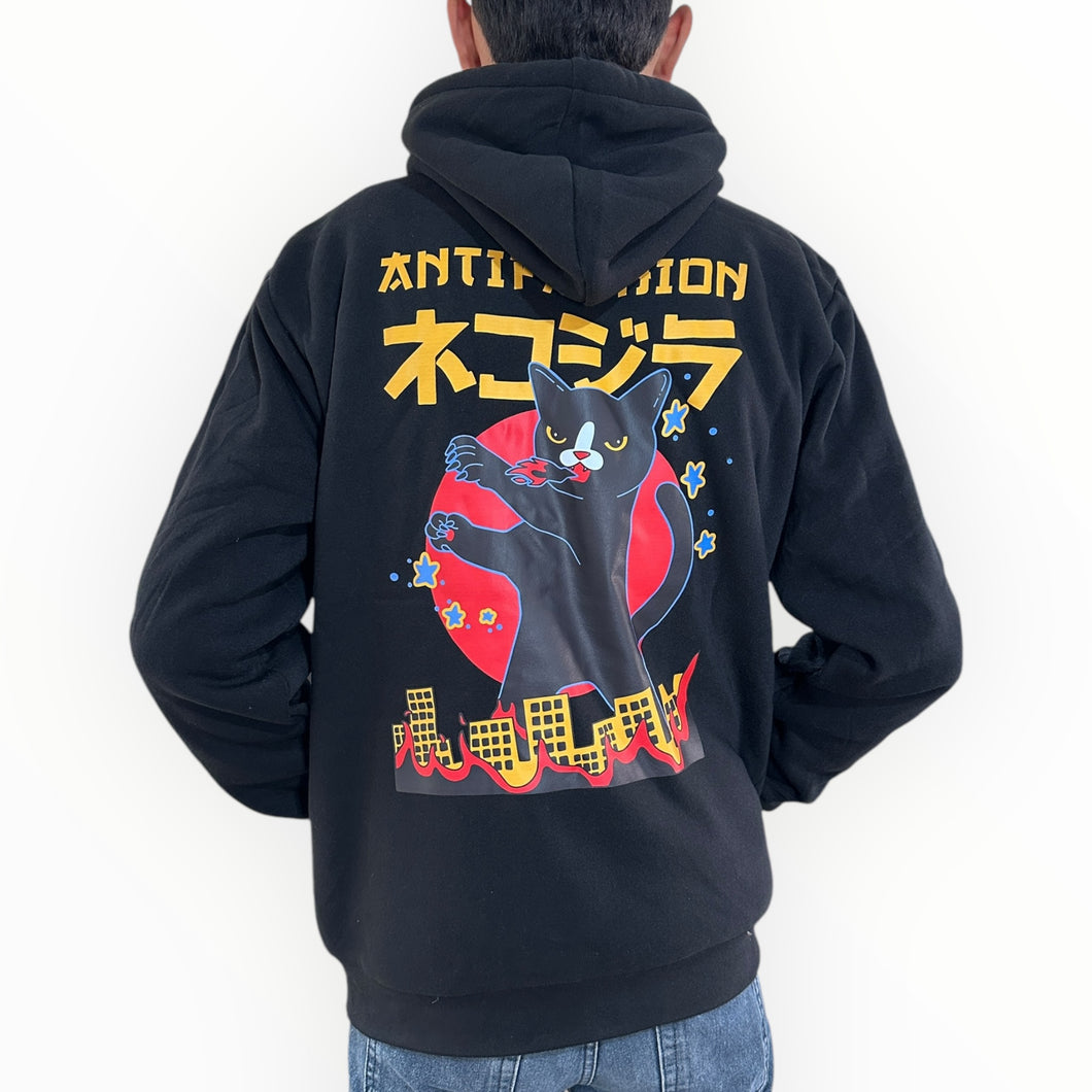 Sudadera ANTIFASHION catzilla.