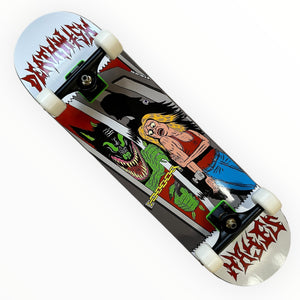 Patineta DEATH WISH horror (llave + envio gratis)