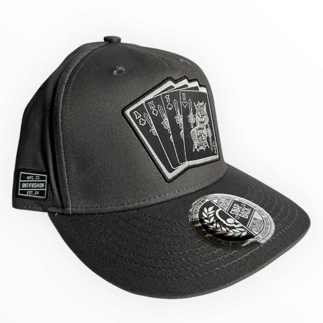 Gorra anti king gray (curva)