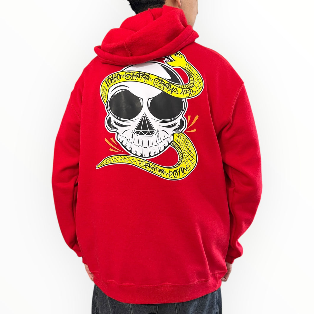Sudadera LOKO7 snake red