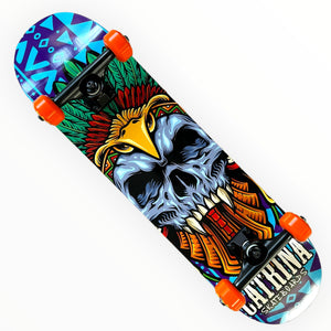 Patineta CATRINA penacho 4 (llave + envio gratis)