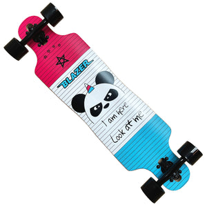 Mini Longboard blazer panda (envio + llave gratis).