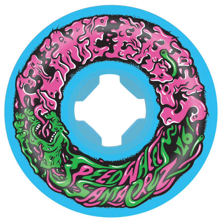 Slime Balls Santa Cruz Slimeballs Vomit Decal 4 x 4.125 - Multicolor